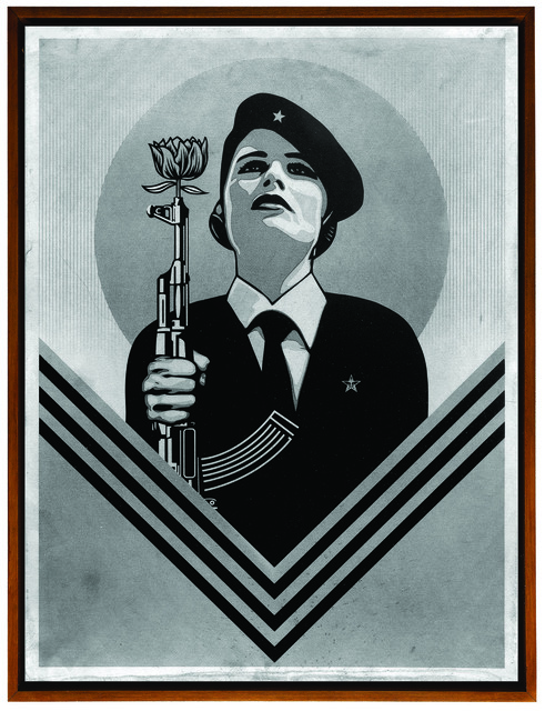 Shepard Fairey (OBEY), ‘Peace Guard 2’, 2017, Underdogs Gallery