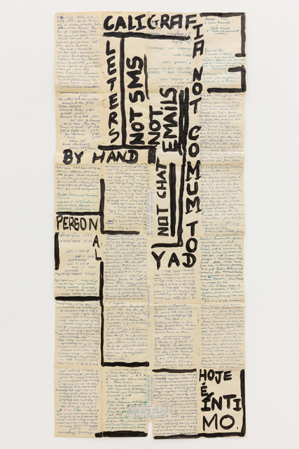 Carla Filipe, ‘“Comer papel mastigado - o desejo de compreender o velho continente para cuspir a sua história / Eating chewed paper - the desire to understand the old continent to spit its story" Untitled 28’, 2014, Drawing, Collage or other Work on Paper, Collage, ink on paper, Múrias Centeno