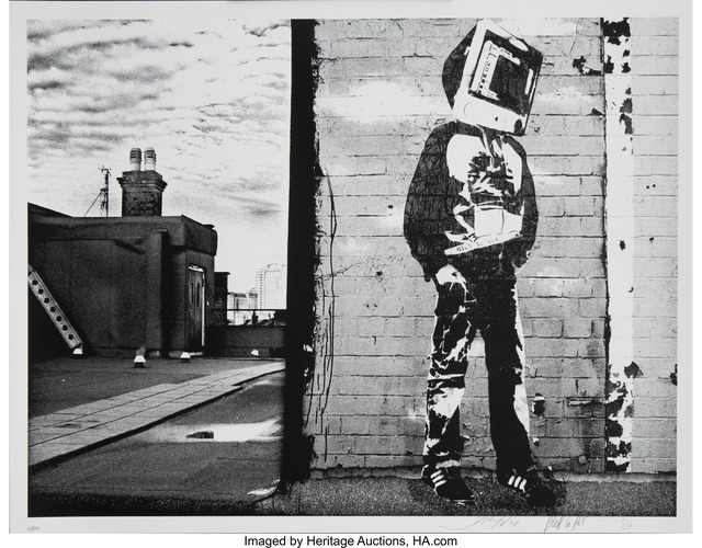 Blek le Rat, ‘Art is Not Peace But War’, 2008, Heritage Auctions