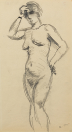 Standing Female Nude