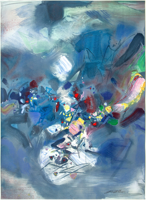 Chu Teh-Chun, ‘Untitled’, Undated, Print, Lithograph, Hanart TZ Gallery