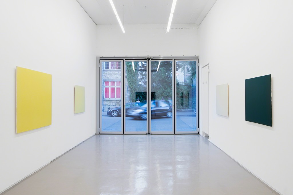 Exhibition view • Joseph Marioni «6 Paintings», 2017 •
Photographer: Conradin Frei Exhibition view • Joseph Marioni «6 Paintings», 2017 •
Photographer: Conradin Frei