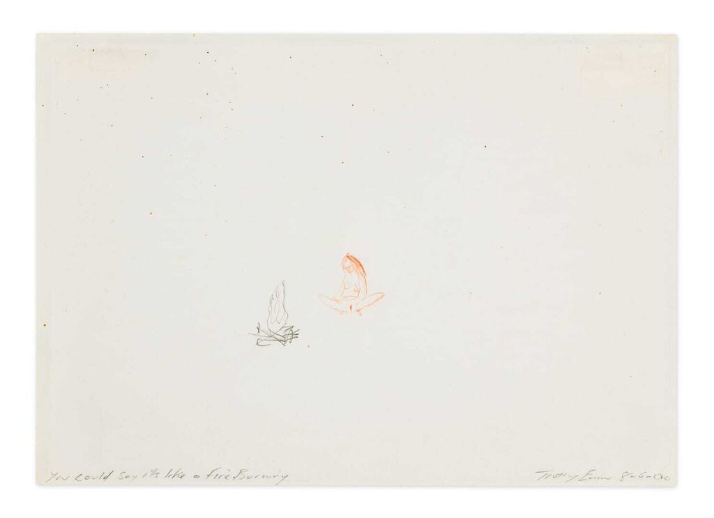 Tracey Emin - You Could Say Its Like a Fire Burning
