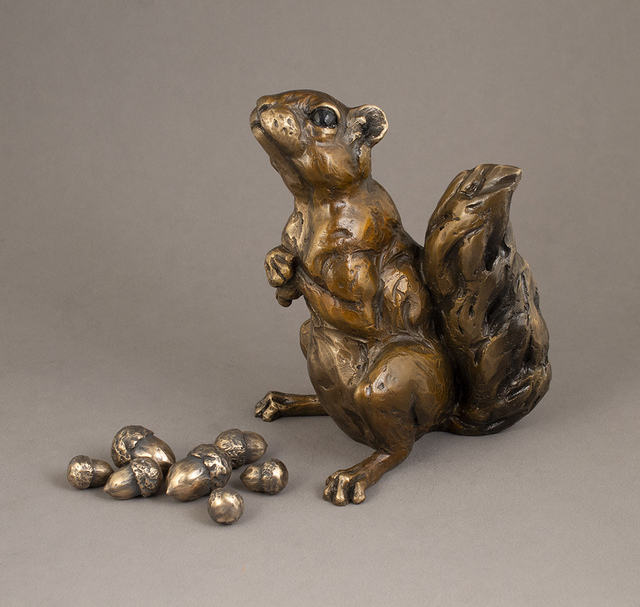 Bryce Pettit, ‘Squirrel’, 2018, Sculpture, Bronze, Blue Rain Gallery