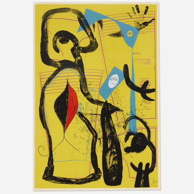 Joan Miró, ‘The Fitting II’, 1969, Wright