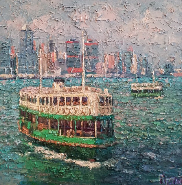 Pip Todd-Warmoth, ‘Hong Kong Ferry’, 2019, Tanya Baxter Contemporary
