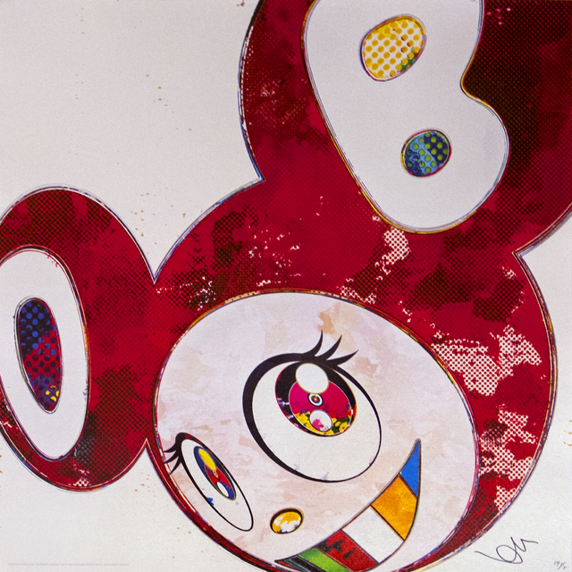 Takashi Murakami, ‘and then x6 red’, 2013, Mixer