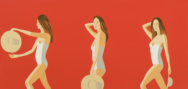 Alex Katz, ‘Ariel (Red)’, 2016, Kenneth A. Friedman & Co.