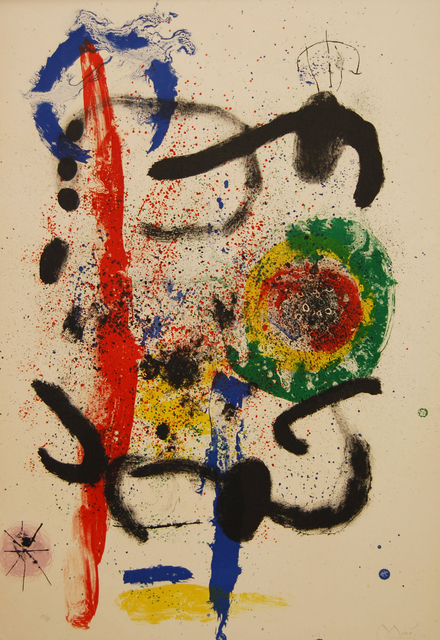Joan Miró, ‘La Cascade (The Waterfall)’, 1964, Baterbys