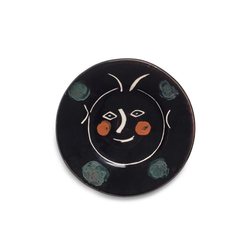 Pablo Picasso - Service Visage Noir (Ramié 38)