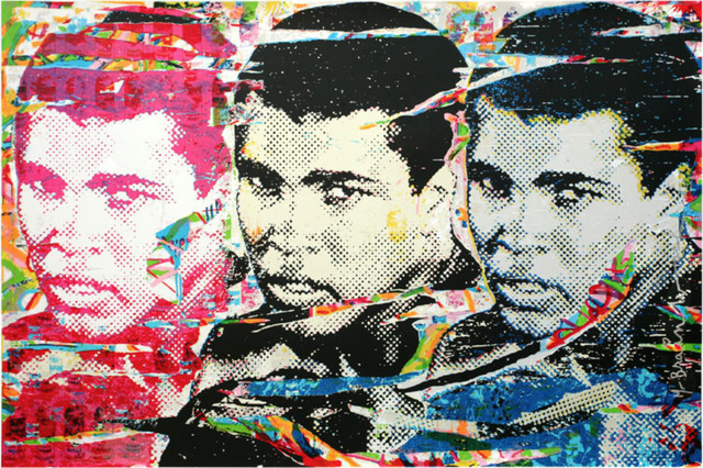 Mr. Brainwash, ‘Muhammad Ali – The Champ’, 2010, Print, Screenprint, Vanessa Villegas Art Advisory