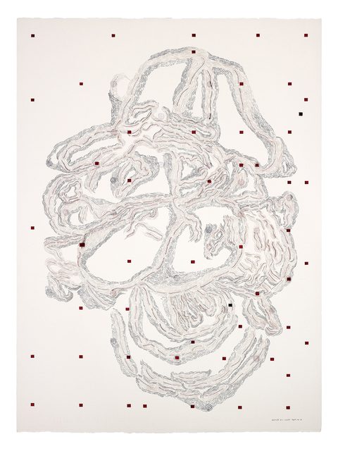 Dieter Appelt, ‘Partitur No. 4’, 2017, Drawing, Collage or other Work on Paper, Ink on paper, Galerie Thomas Schulte