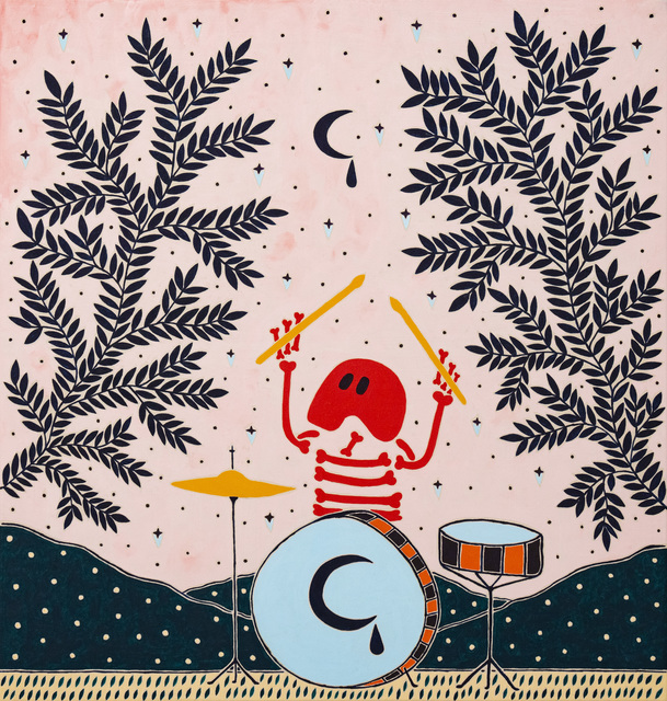 Anders SCRMN Meisner, ‘Exit Song’, 2020, Painting, Oil on canvas, Hans Alf Gallery