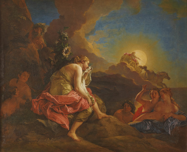 Charles de La Fosse, ‘Clytie changée en tournesol (Clytia Changed into a Sunflower)’, 1688, Château de Versailles