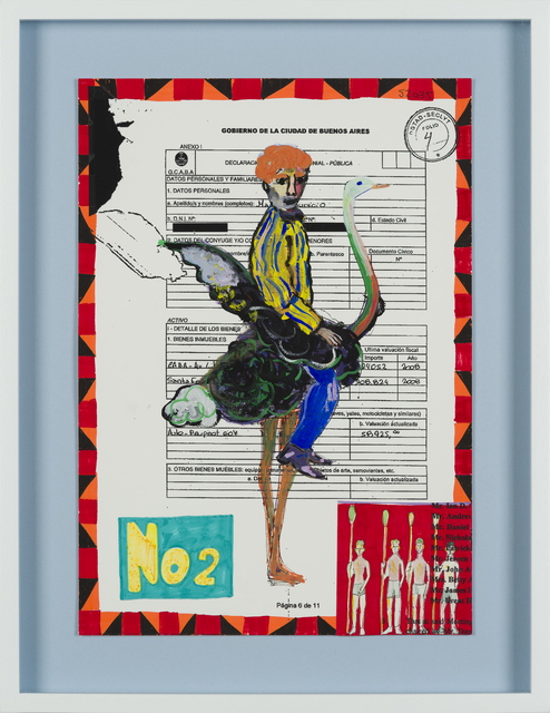 Carla Busuttil, ‘Imperially Grounded’, 2019, Drawing, Collage or other Work on Paper, Mixed Media on Paper, Goodman Gallery