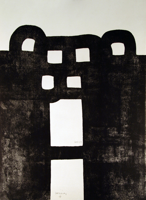 Eduardo Chillida, ‘Gurutze Gorria’, 1984, Kunzt Gallery
