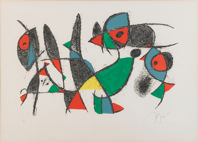 Joan Miró, ‘Plate 10, from Lithographs ll’, 1975, Rago/Wright