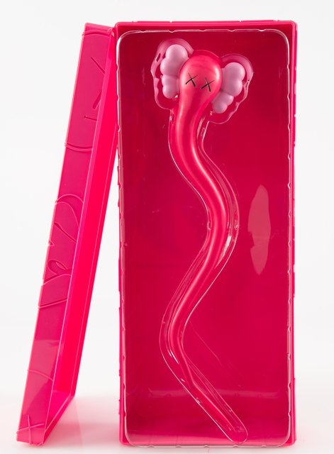 KAWS, ‘Bendy (Pink)’, 2003, Sculpture, Painted cast vinyl, Heritage Auctions