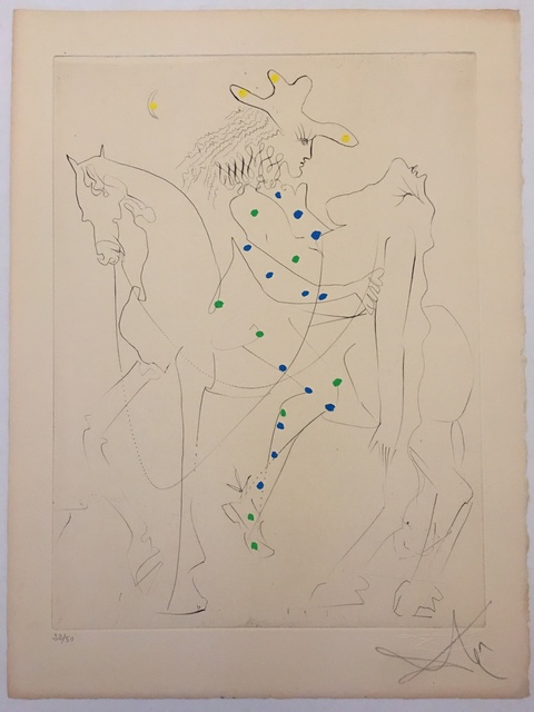 Salvador Dalí, ‘Le Cheval de Picasso (Picasso’s Horse)’, 1968, Puccio Fine Art