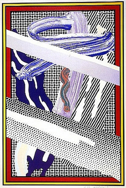 Roy Lichtenstein, ‘Reflections on Expressionist Painting’, 1990, David Benrimon Fine Art