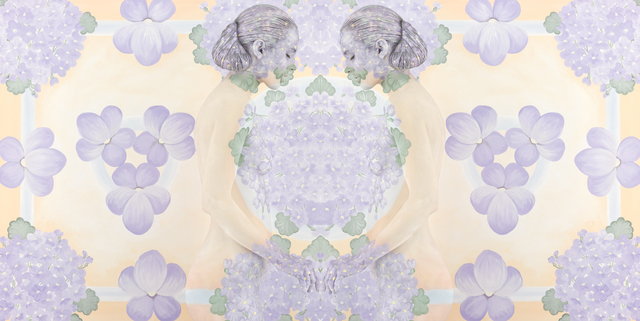 Emma Hack, ‘Violet Whispers – Mirrored Whispers’, 2012, Savina Museum of Contemporary Art