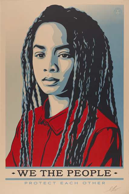 Shepard Fairey, ‘We The People: Protect Each Other’, 2017, Rago/Wright