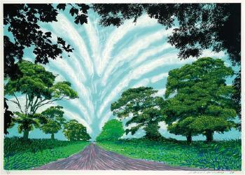 David Hockney - Summer sky