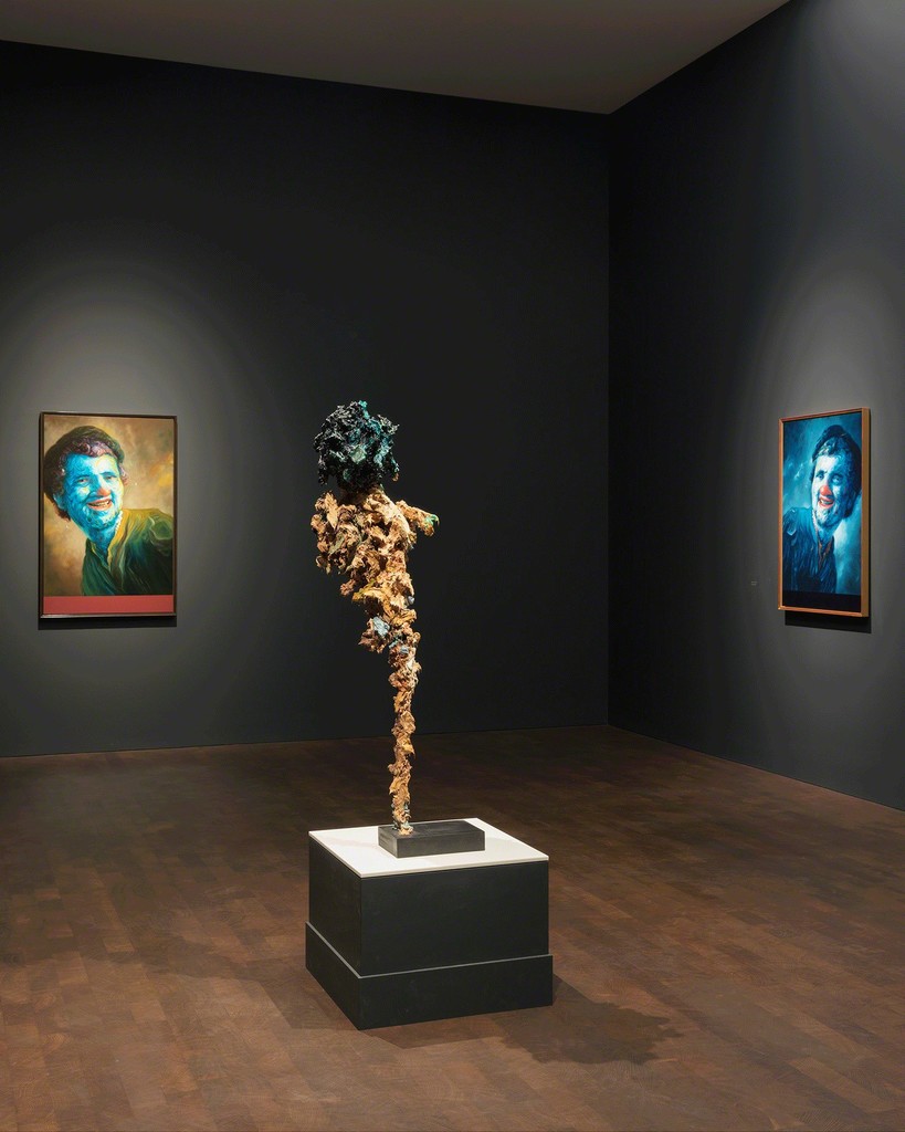 Installation view of "Glenn Brown: Come to Dust" at Gagosian Grosvenor Hill, London. Artworks © Glenn Brown. Courtesy Gagosian. Photo by Lucy Dawkins. Installation view of "Glenn Brown: Come to Dust" at Gagosian Grosvenor Hill, London. Artworks © Glenn Brown. Courtesy Gagosian. Photo by Lucy Dawkins.