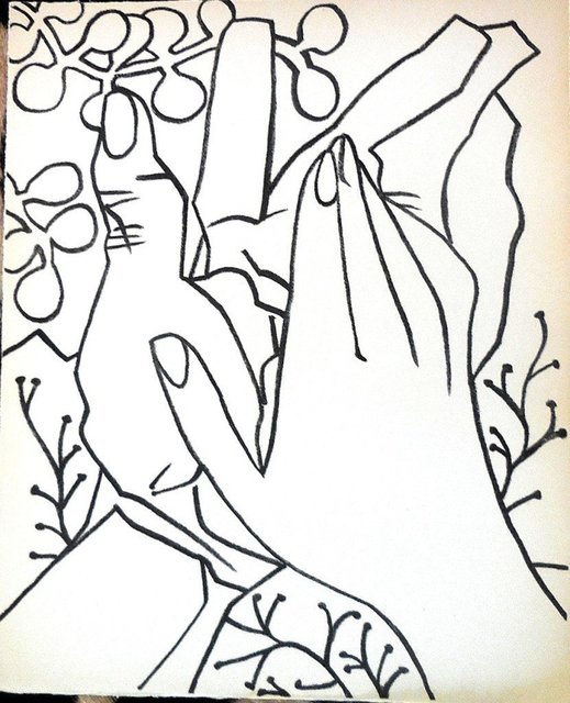 Françoise Gilot, ‘Hands Clapping’, 1950-1959, Lions Gallery