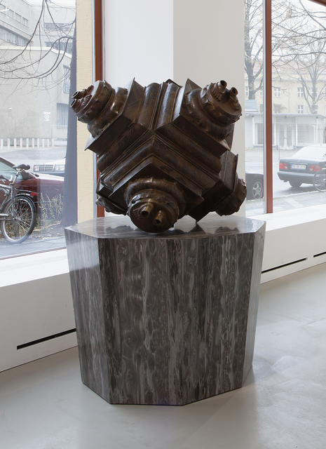 Tallur L.N., ‘Pedestal on Pedestal’, 2011, Sculpture, Cast bronze (ed. 2/3) on a wooden base with plastic laminate veneers, Nature Morte