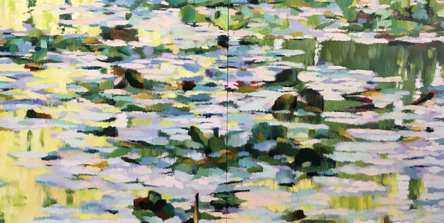 Jill Hackney, ‘Giverny XX’, 2019, Painting, Oil on Canvas, Duane Reed Gallery