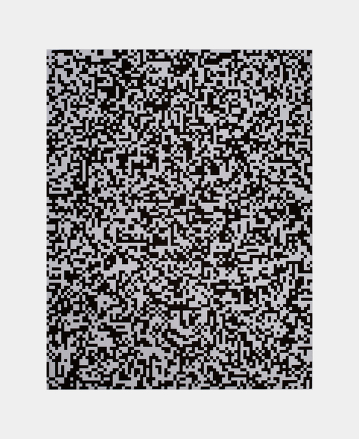 Tauba Auerbach, ‘50/50, Random (Coarse)’, 2008, Betsy Senior Fine Art