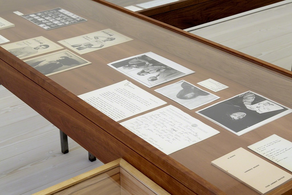 Joseph Grigely, The Gregory Battcock Archive, Installation View, Marian Goodman Gallery, London, June 21 – July 29, 2016 Joseph Grigely, The Gregory Battcock Archive, Installation View, Marian Goodman Gallery, London, June 21 – July 29, 2016
