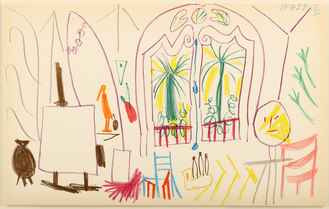 Pablo Picasso, ‘Picassos Workshop (Carnet de la Californie Suite)’, 1955, Chiswick Auctions