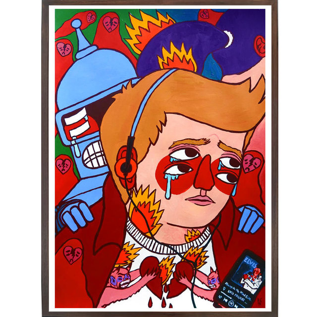 Ricardo Cavolo, ‘Fry’, 2019, StolenSpace Gallery