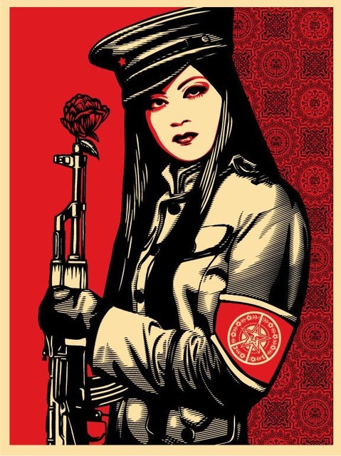 Shepard Fairey, ‘Peace Guard’, 2008, Dope! Gallery