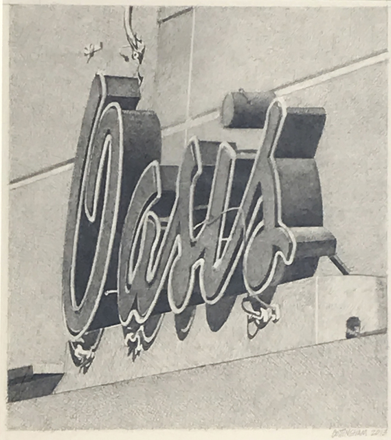 Robert Cottingham, ‘Oasis’, 2013, Eckert Fine Art
