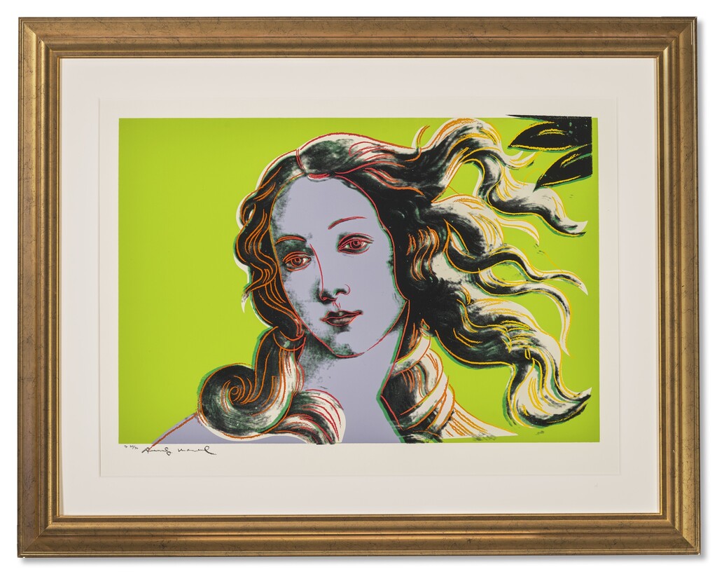 Andy Warhol - Details of Renaissance Paintings (Sandro Botticelli, Birth of Venus