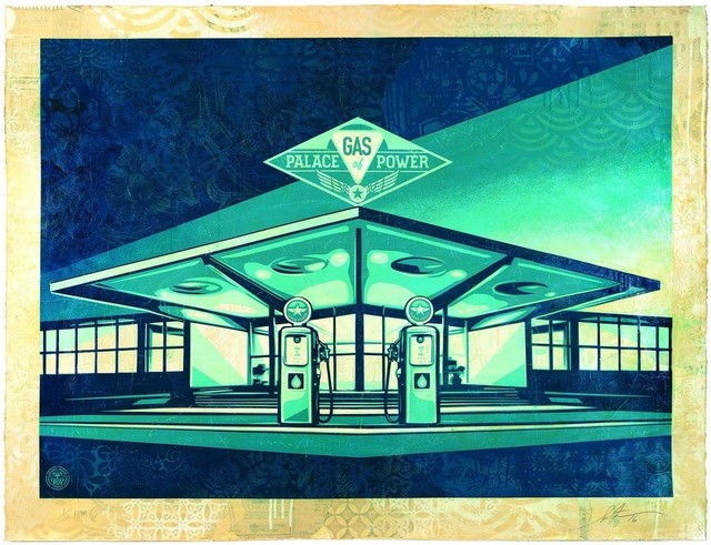 Shepard Fairey (OBEY), ‘Palace of Power’, 2016, Galerie Ernst Hilger