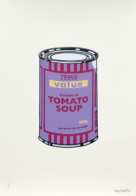 Banksy, ‘Soup Cans. Violet Cherry Beige’, 2005, Artrust