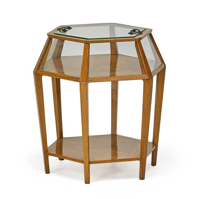 ‘Art Deco Showcase/Side Table, France’, 1930s, Rago/Wright