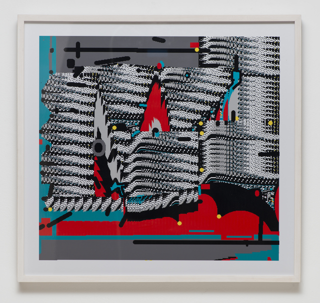 Lee Mullican, ‘Computer Work’, Equitable Vitrines