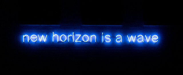 Ewa Partum, ‘new horizon is a wave’, 1972-2020, Installation, Neon tubing, Galerie Mathias Güntner