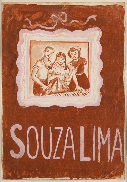 Tarsila do Amaral, ‘Estudo de Ilustração para capa do livro "O Futuro Pianista" de Souza Lima’, Galeria Frente