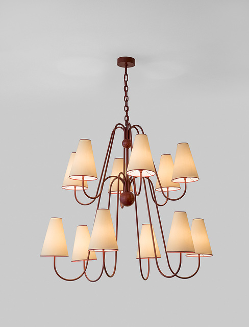 Jean Royère, ‘"Bouquet" twelve arm ceiling light’, ca. 1956, Galerie Jacques Lacoste