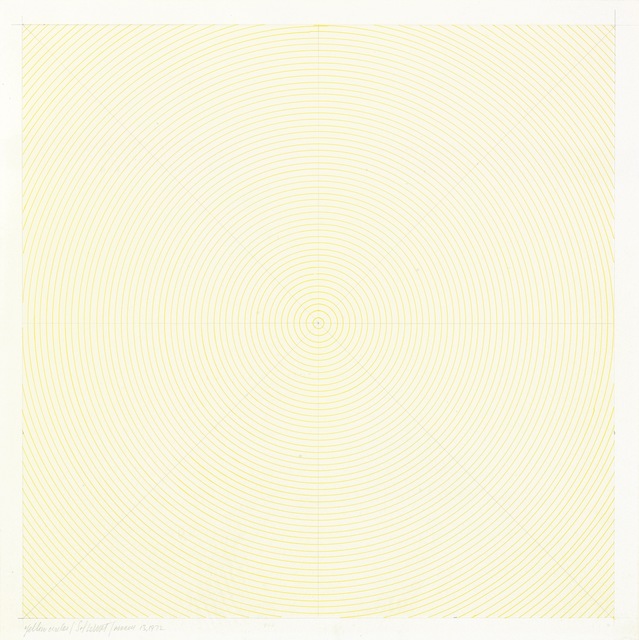 Sol LeWitt, ‘Yellow Circles’, 1972, James Barron Art