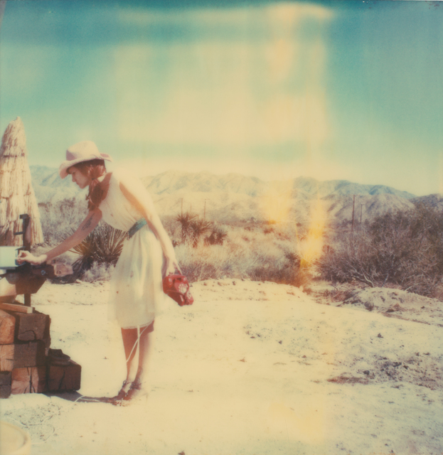 Stefanie Schneider, ‘Memories of Love (The Girl behind the White Picket Fence)’, 2013, Photography, Analog C-Print, hand-printed by the artist on Fuji Crystal Archive Paper, based on a Polaroid, not mounted, Instantdreams