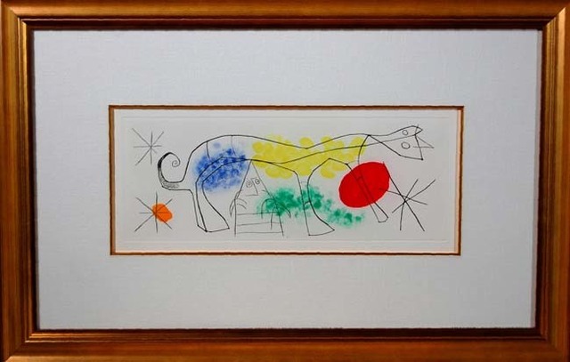 Joan Miró, ‘Erik Satie (Poems and songs) # 687’, 1969, Baterbys