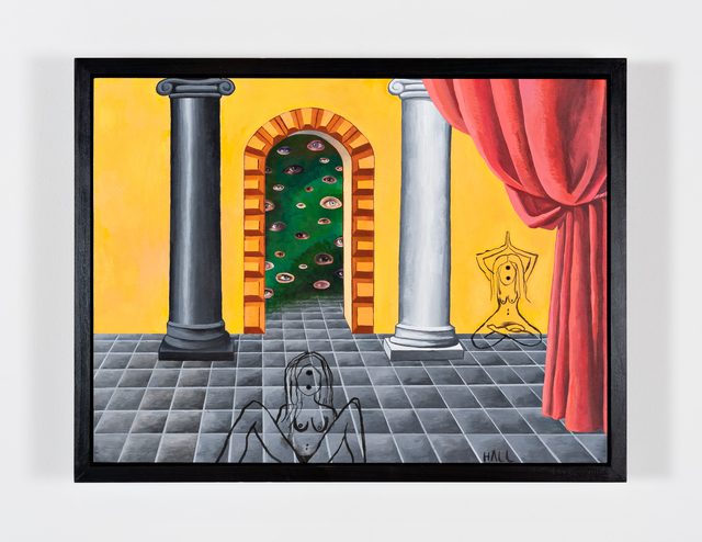 Trulee Hall, ‘Duplexities’, 2018, Painting, Acrylic on board, CULT | Aimee Friberg Exhibitions