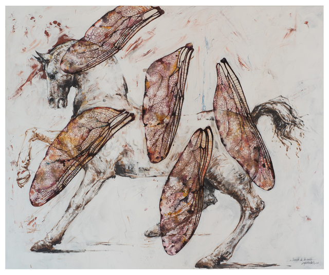 Ernesto Capdevila, ‘A través de la caída’, 2020, Painting, Acrylic on canvas, JCamejo Art